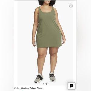 NWT Nike Bliss Lux Tank Romper Dress XL